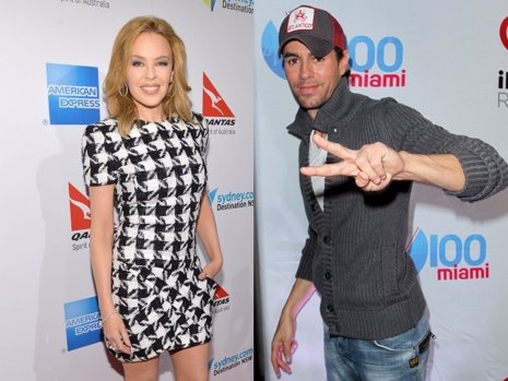 Enrique Iglesias colaborará con Kylie Minogue