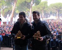 Criville y Checa auguran un futuro prometedor al motociclismo español y destacan el "gran" ambiente de 'Pingüinos'