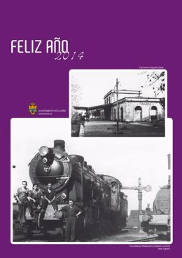Imagen de la portada del Calendario 2014 del Ayuntamiento de Alcañiz