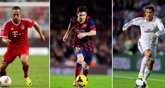 Foto: Ronaldo, Messi y Ribery sabrán este lunes quién ha sido el mejor