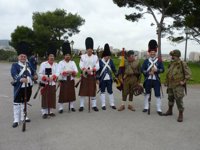 El Castillo de Sant Carlos acogerá este sábado visitas guiadas recreadas con personas vestidas con uniformes de época