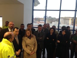 Visita de consejera medioambiente serrano a EDAR Guadalmansa estepona