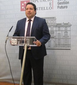 Javier Moliner en rueda de prensa