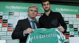 Miguel Guillén y Leo Baptistao (Betis)