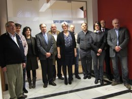 Representantes de los socios principales de la Red de apoyo al emprendimiento