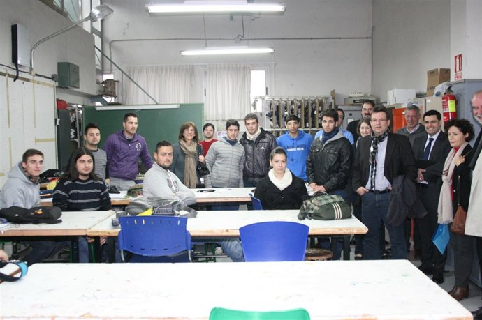 Visita al IES Miguel de Cervantes