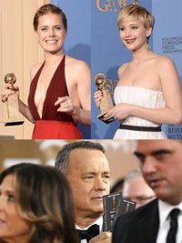 Amy Adams y Jennifer Lawrence vs. Tom Hanks y Alexander Payne: Vencedores y vencidos en los Globos de Oro