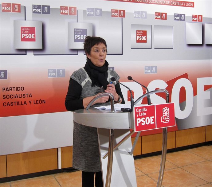 La secretaria de Sanidad del PSCL, Mercedes Martín