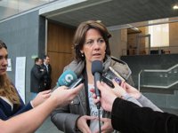 Barcina dice que "la Justicia tiene que seguir actuando contra los que incumplan las leyes"
