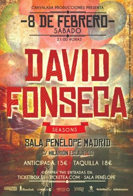 David Fonseca en Madrid