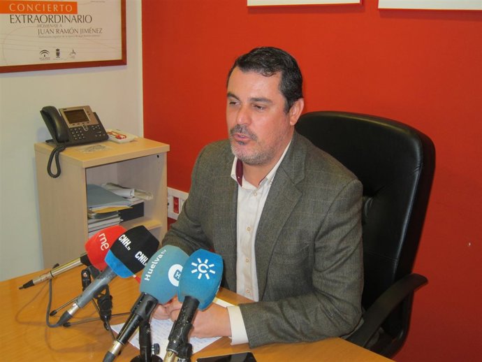 El secretario de Organización del PSOE de Huelva, Jesús Ferrera. 