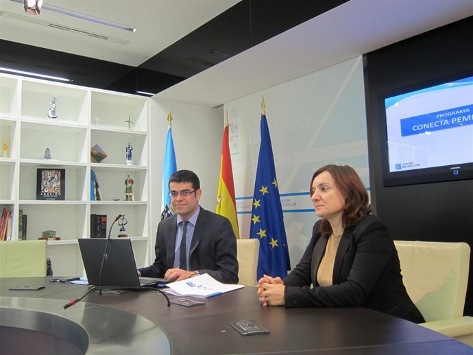 El director de la Axencia Galega de Innovación,Manuel Varela, en rueda de prensa