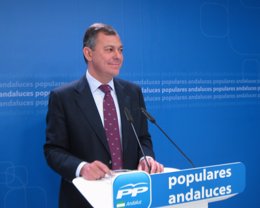 El secretario general del PP-A José Luis Sanz