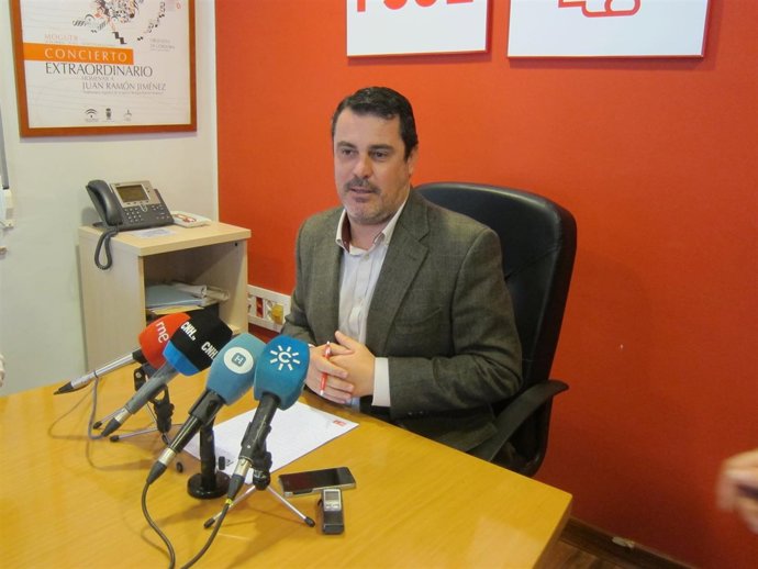 El secretario de Organización del PSOE de Huelva, Jesús Ferrera. 
