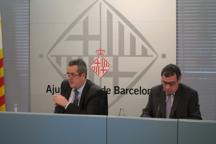 Joaquim Forn y Màrius Boada