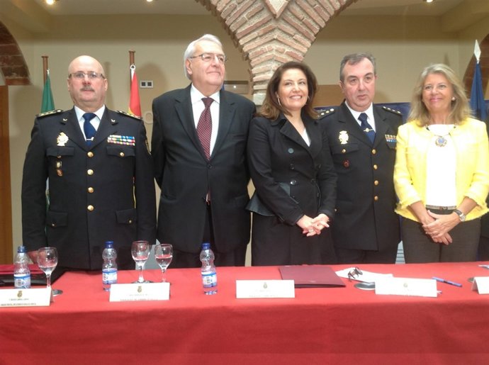 Toma de posesión del nuevo comisario de Policía Nacional en Marbella 