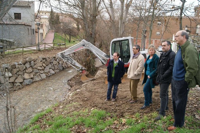 Visita a la zona recuperada en San Lorenzo. 