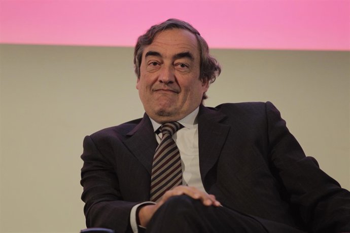 El presidente de la CEOE Juan Rosell