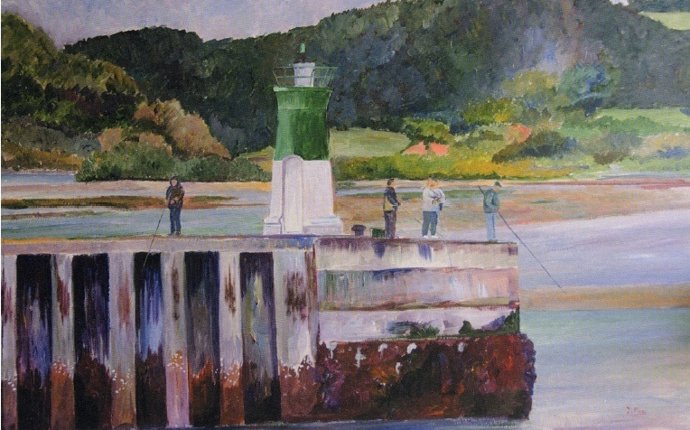 Una de las últimas obras incorporadas a la pinacoteca de Santoña