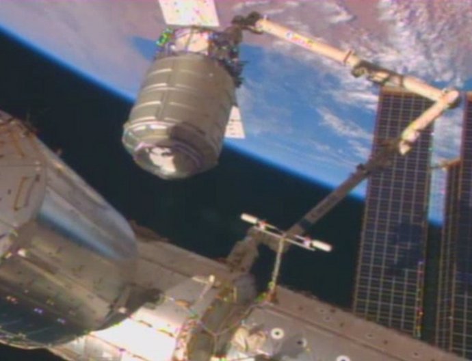 Cygnus llega a la ISS
