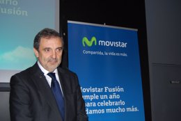 El presidente de Telefónica España, Luis Miguel Gilpérez (Archivo)