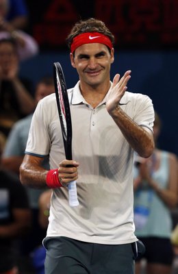 El tenista suizo Roger Federer 