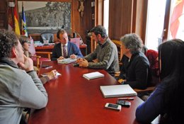 Reunión de alcaldes en El Espinar