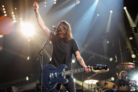 Dave Grohl, cantante y guitarrista de Foo Fighters