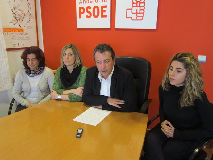 El secretario general del PSOE de Valverde, Pedro Domínguez. 