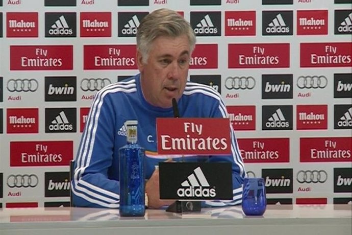 Carlo Ancelotti, entrenador del Real Madrid