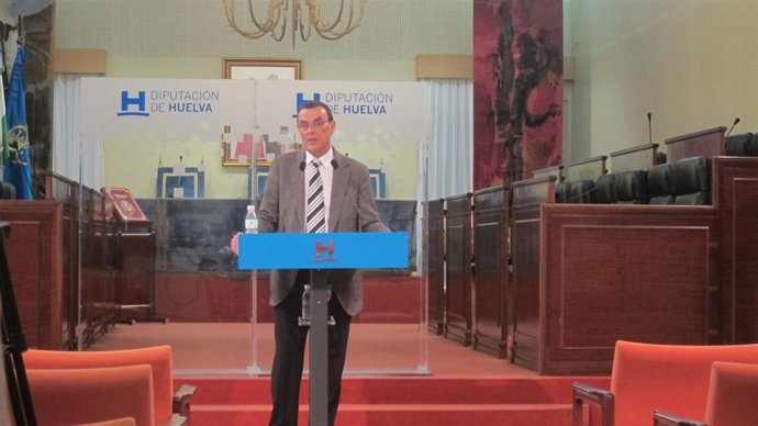 El presidente de la Diputación de Huelva, Ignacio Caraballo.