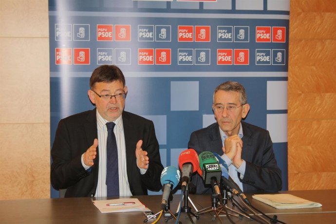 Puig y Torres en rueda de prensa