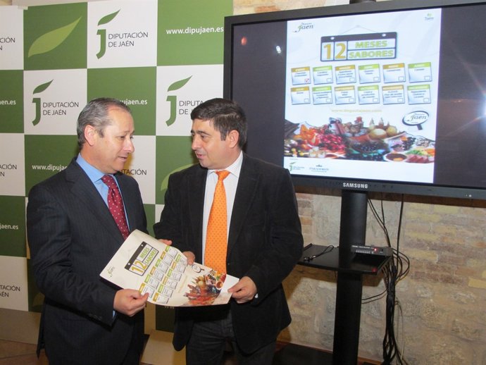 Presentación de 12 meses, 12 sabores, en la Diputación de Jaén