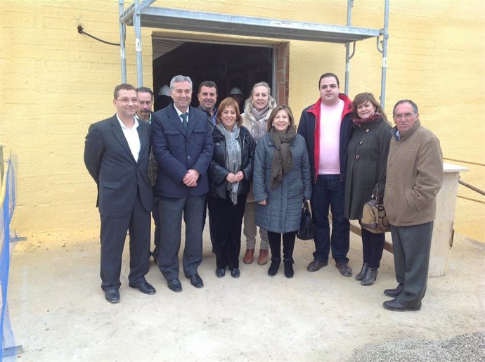 Purificación Gálvez visita el Parque Comarcal de Bomberos de Martos