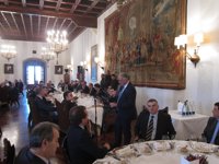 El presidente de la patronal gallega demanda "fluidez de crédito" y que el Gobierno de Rajoy continúe con "las reformas"