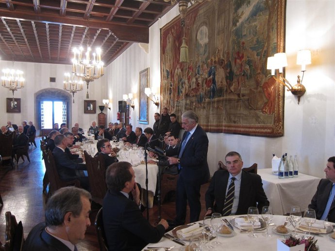 El presidente de la CEG, José Manuel Fernández Alvariño