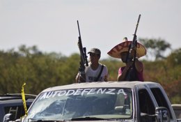 Miembros de los grupos de Autodefensa del estado mexicano de Michoacán.