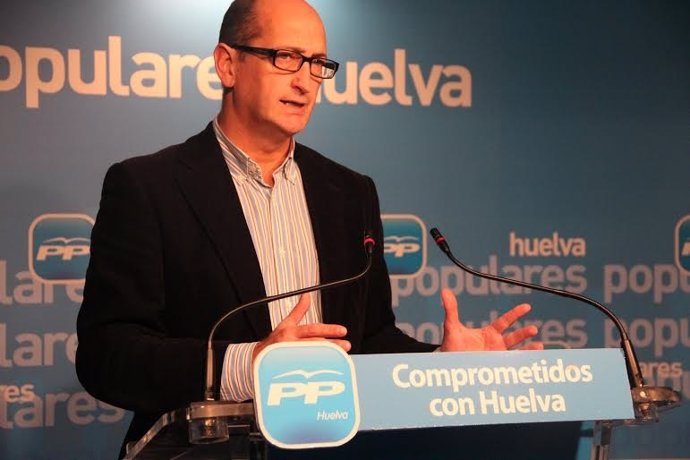 El diputado del PP en la Diputación de Huelva, Juan José Volante. 