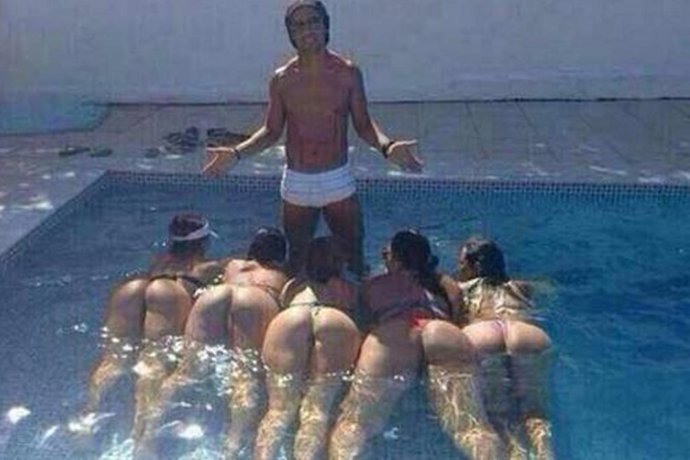 El harén de Ronaldinho