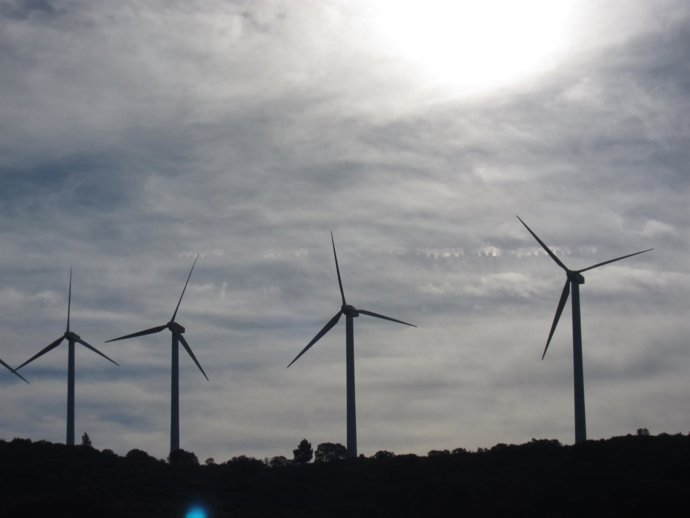 Electricidad, eólica