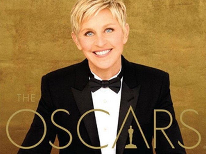 Ellen Degeneres PRESENTADORA DE LOS Oscar