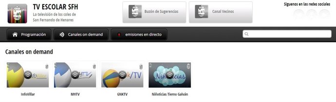 Televisión de San Fernando escolar