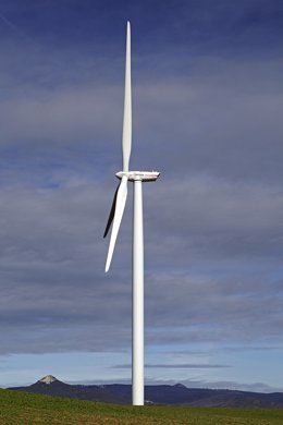 Aerogenerador, instalación eólica de Acciona