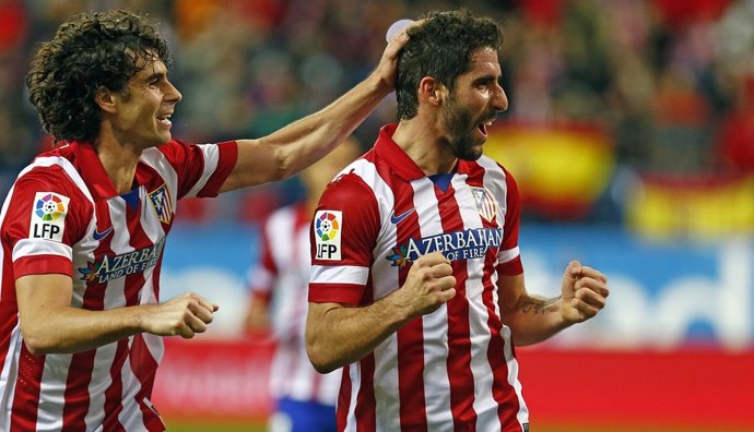Tiago y Raúl García (Atlético Madrid)