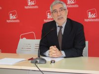 Llamazares acusa al fiscal de "plegarse" a las presiones de Casa Real y el Ministerio de Justicia