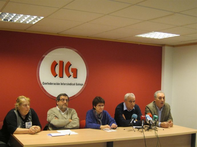 Sindicatos que convocaron la huelga general en sanidad el 9 de diciembre