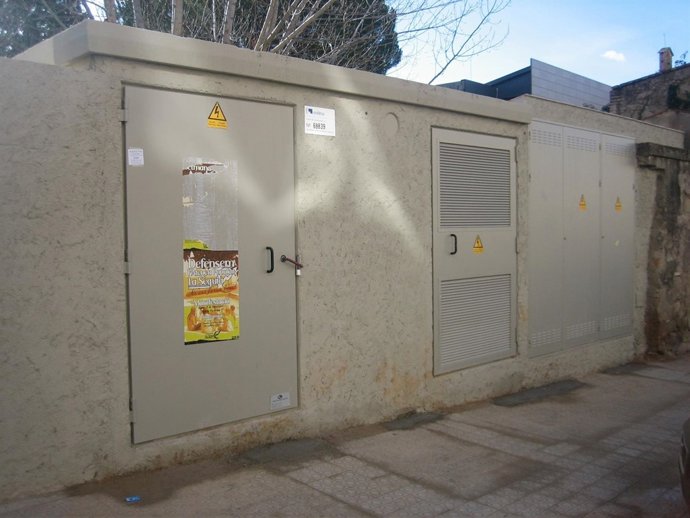 Caseta prefabricada que mejora el suministro eléctrio