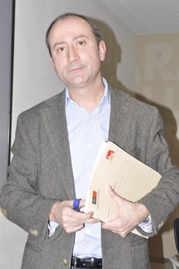 El diputado de IU-Aragón Luis Ángel Romero.