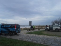 Operativo de búsqueda de desaparecidos arrastrados por el mar en Valdoviño.