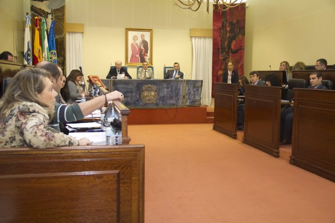 Pleno del mes de enero de la Diputación de Huelva.